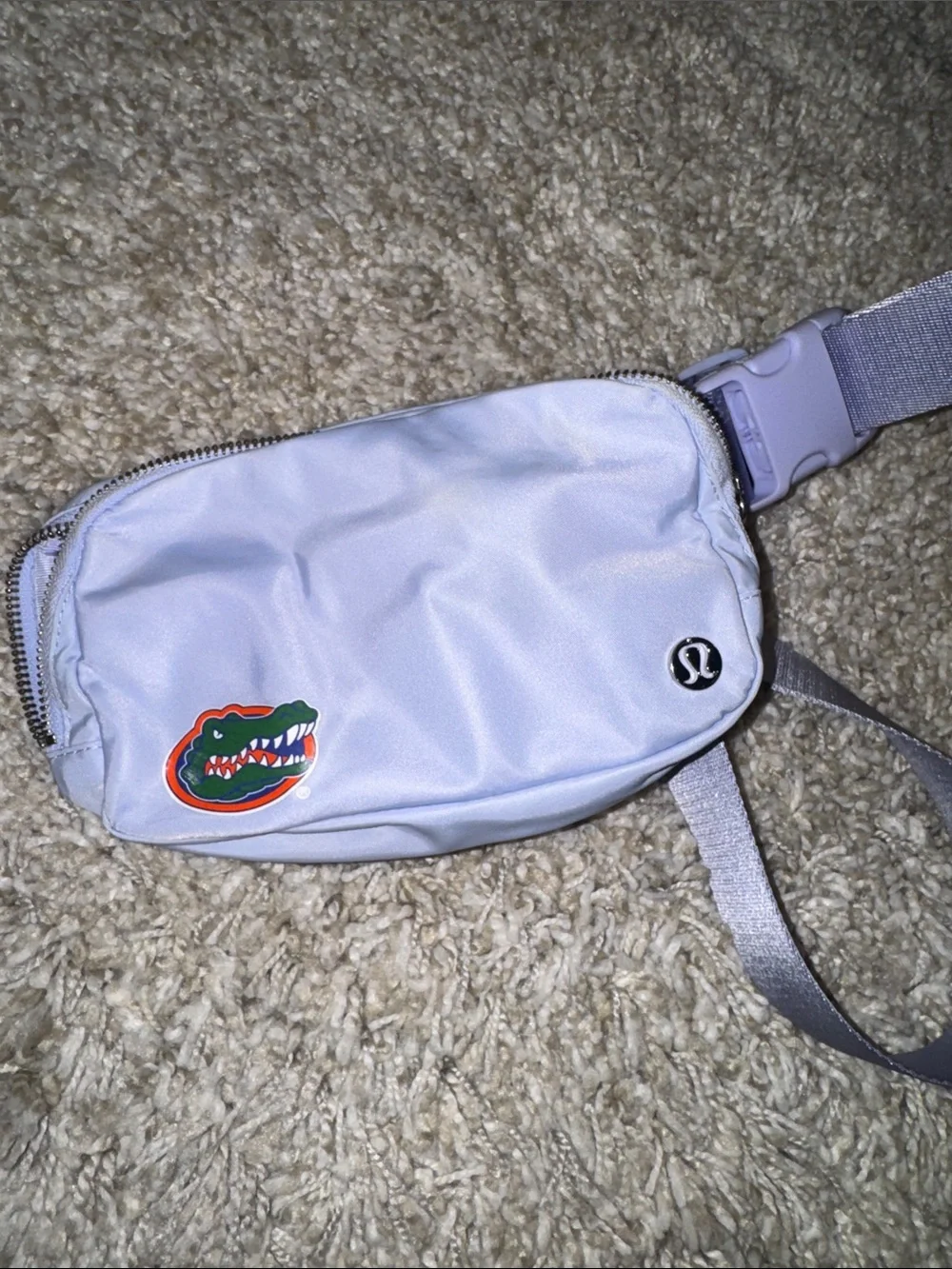 lululemon athletica Light Purple Belt Bag with Gators Patch